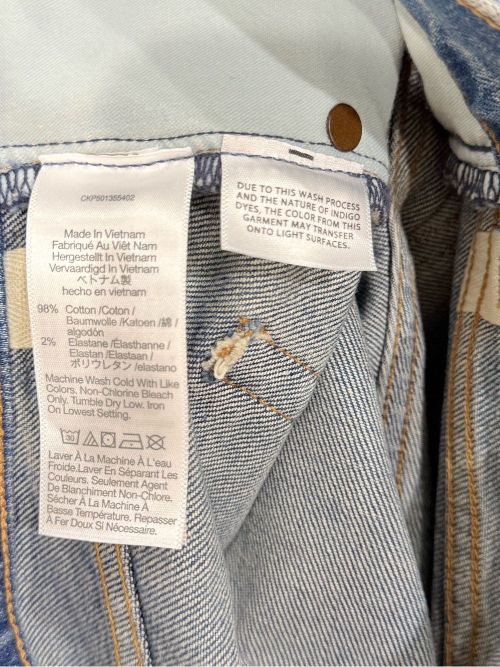Madewell Size 26 Women’s The Vintage Flare Jean Medium Blue Wash New High Rise - Picture 11 of 13